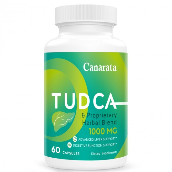 Canarata TUDCA Liver Support Dietary Supplement 1000mg