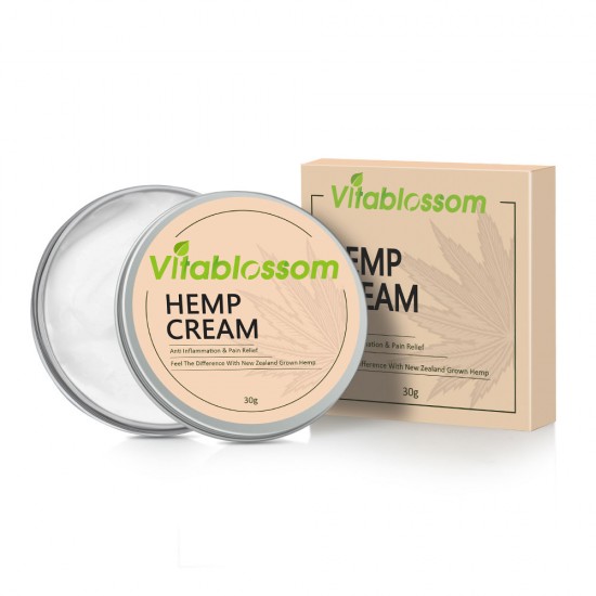 Vitablossom Pain Relief & Anti-inflammatory Hemp Cream - New and old mixed for sale *